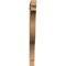 Ekena Millwork Funston Block Smooth Bracket, Western Red Cedar, 3 1/2"W x 40"D x 44"H BKT04X40X44FST05SWR - alternate 3